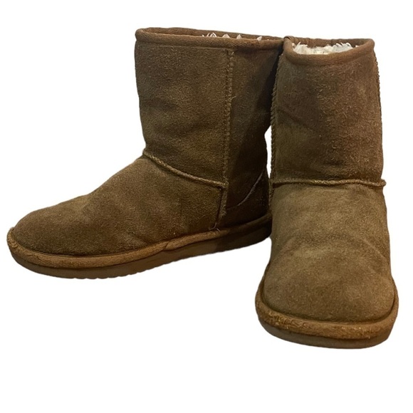 Koolaburra by UGG Brown Mid Calf Suede Boots - Picture 1 of 12